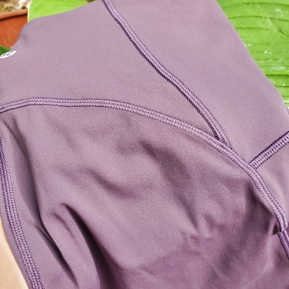 ATHLETA VOGO Activewear Workout Yoga Pants Capri Leggings Size 6 Aubergine Color - Picture 7 of 7